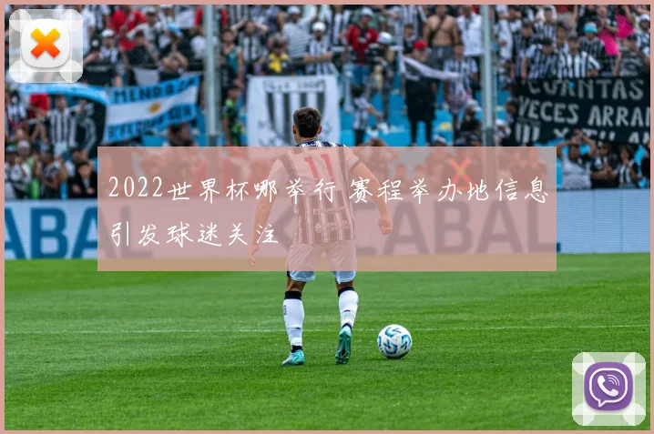 2022世界杯哪举行 赛程举办地信息引发球迷关注